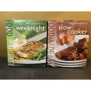 Food Made Fast: Weeknight And Slow Cooker (Williams-Sonoma) - Hardcover - GOOD